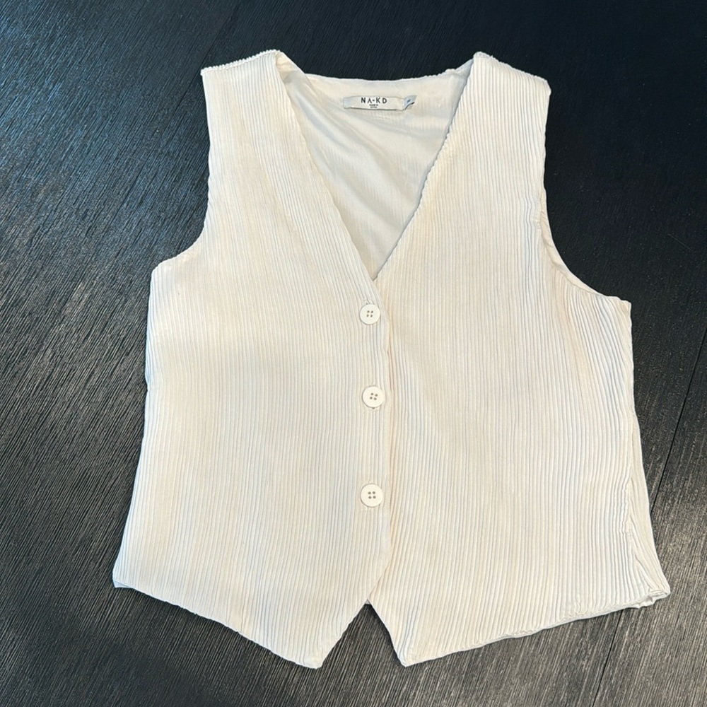 NA-KD Fashion White Vest